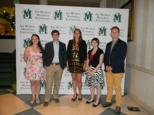 The other four Murray Scholars and me