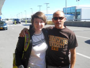 So much Bona Pride in this pic before my trip to LA. And yes, we did get him a coffee mug.