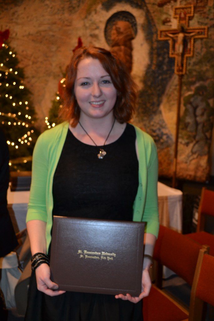 "Done," said the alumna.